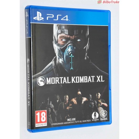 VIDEOJUEGO PS4 MORTAL KOMBAT XL