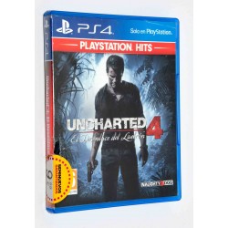 VIDEOJUEGO PS4 UNCHARTED 4