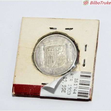 PESETA PLATA 1933 REPUBLICA