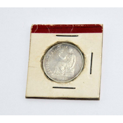PESETA PLATA 1933 REPUBLICA