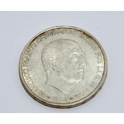 MONEDA FRANCO 100 PESETAS 1966