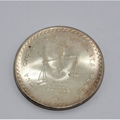 MONEDA PLATA ONZA MEXICO 1980