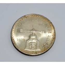 MONEDA PLATA ONZA MEXICO 1979