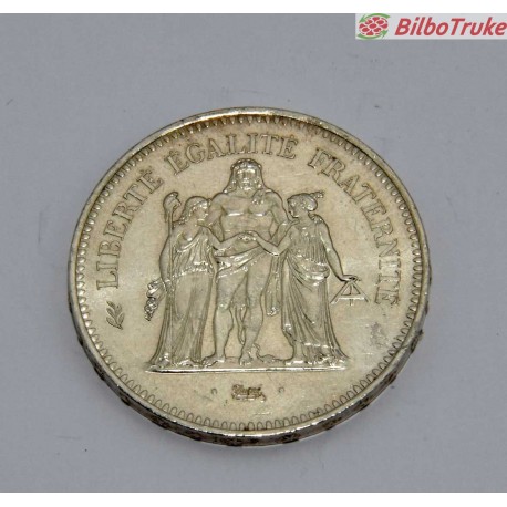 MONEDA 50 FRANCOS 1975