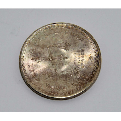 MONEDA PLATA ONZA MEXICO 1979