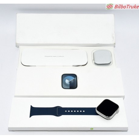 APPLE WATCH SERIES 9 45MM CEL PLATA