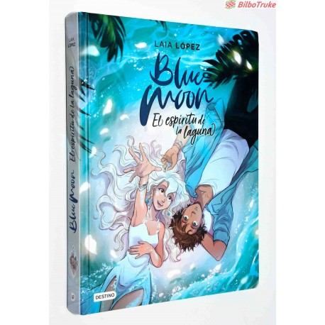 LIBRO ILUSTRADO BLUE MOON ESPIRITU LAGUNA
