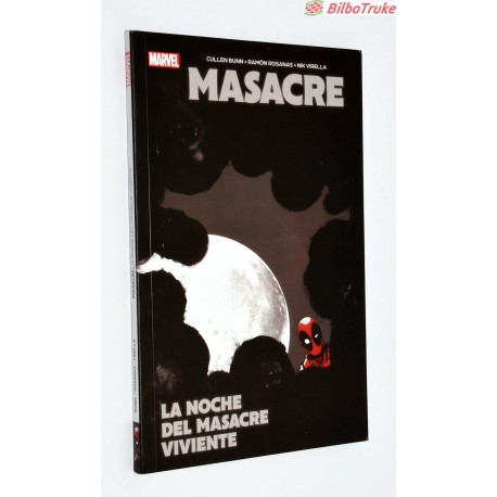 COMIC MARVEL MASACRE NOCHE VIVIENTE