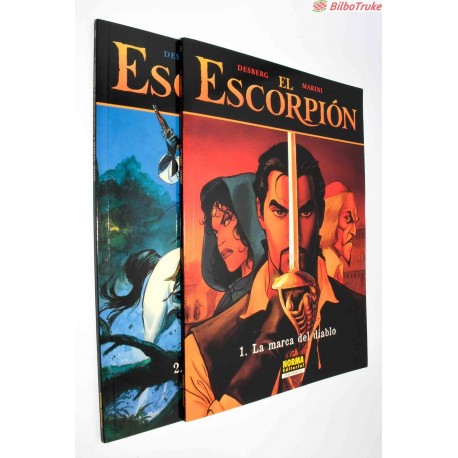 COMIC EL ESCORPION 1 Y 2