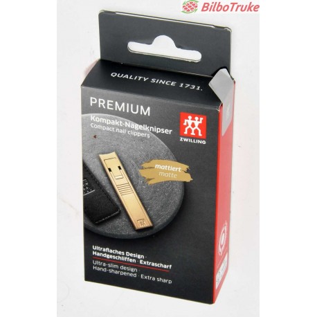 CORTAUÑAS ZWILLING DORADO