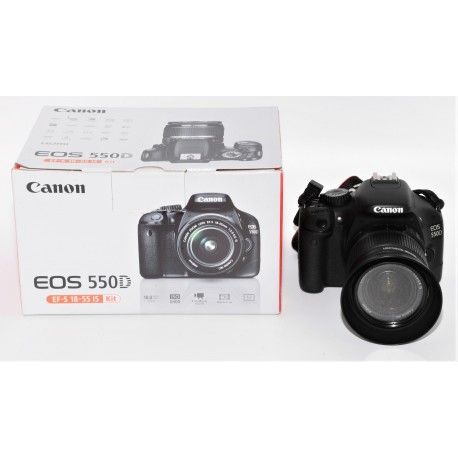 Camara Reflex Digital Canon EOS 550D + 18-55mm