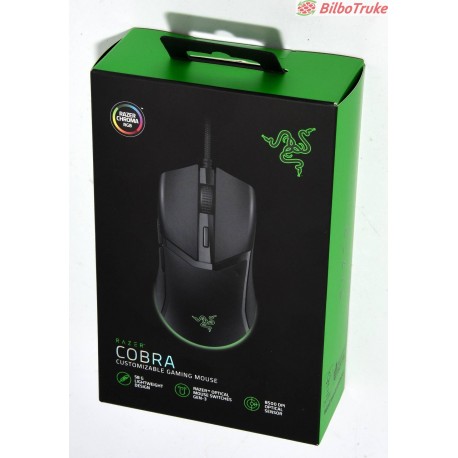 RATON GAMING RAZER COBRA CUSTOM PRECINTADO