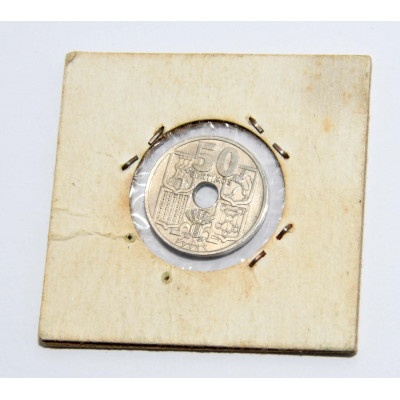 MONEDA 50 CENTIMOS 1949 FLECHAS INVERTIDAS