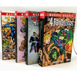 COLECCIÓN MARVEL - PANINI COMICS - LOS 4 FANTASTICOS - 4 TOMOS