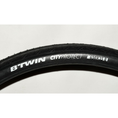 PAREJA DE CUBIERTAS BTWIN CITY PROTECT 650X35 B