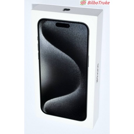 IPHONE 15 PRO MAX 256GB BLACK TITANIUM PRECINTADO