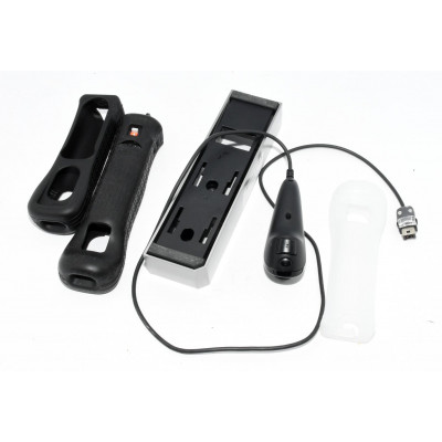 CONSOLA NINTENDO WII NEGRA CON MANDO