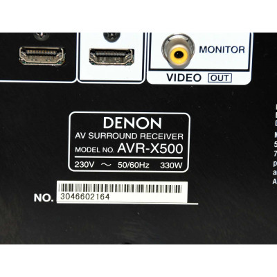 AMPLIFICADOR DENON AVR X500