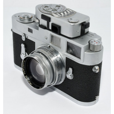 CÁMARA TELEMÉTRICA LEICA M2 (1966) + SUMMITAR 50MM F2 + LEICAMETER