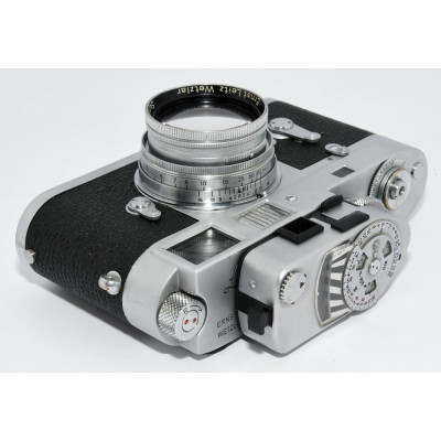 CÁMARA TELEMÉTRICA LEICA M2 (1966) + SUMMITAR 50MM F2 + LEICAMETER