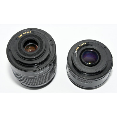 CÁMARA RÉFLEX DIGITAL CANON EOS 1100D + CANON 18-55 Y 50