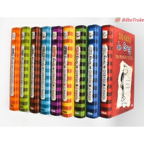 COLECCION LIBROS EL DIARIO DE GREG (1-9)