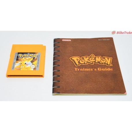 VIDEOJUEGO GAMEBOY POKEMON AMARILLO
