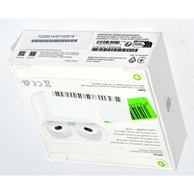 AURICULARES APPLE AIRPODS 3 MPNY3TY PRECINTADO