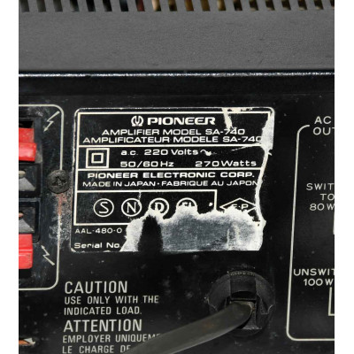 AMPLIFICADOR PIONEER SA740