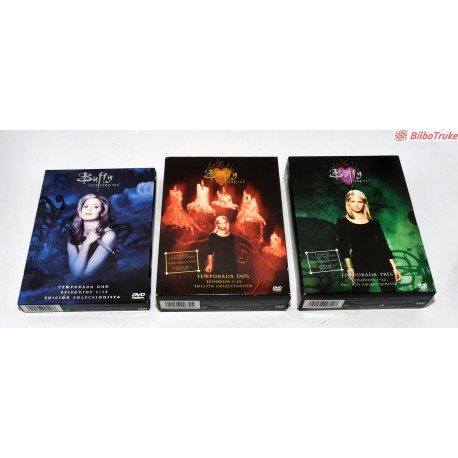 COLECCION DVD BUFFY CAZAVAMPIROS TEMPORADAS 1-3