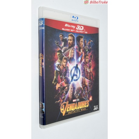 PELICULA BLURAY VENGADORES: INFINITY WAR (2018) 3D+BR