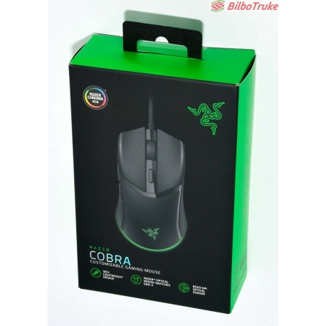 RATON GAMING RAZER COBRA PRECINTADO