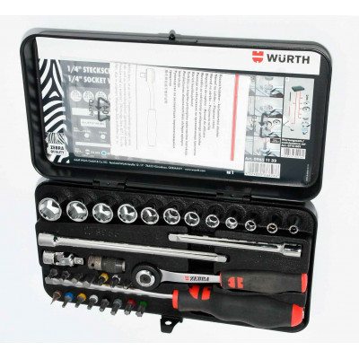 KIT CARRACA MANUAL MULTIUSOS WURTH ZEBRA