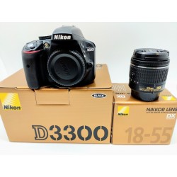 CÁMARA REFLEX DIGITAL NIKON D3300 + NIKON 18-55MM