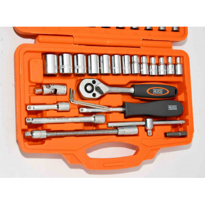 KIT MULTIUSOS LLAVES DE VASO ALYCO 46PZS