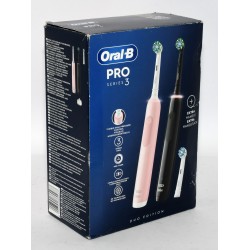 PAREJA DE CEPILLOS DENTALES ORAL B PRO 3 SERIES