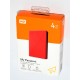 DISCO DURO EXTERNO WD MY PASSPORT 4TB ROJO PRECINTADO
