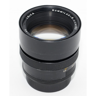 OBJETIVO LEITZ LEICA SUMMILUX-R 80MM 1.4 PARA LEICA R - 1986
