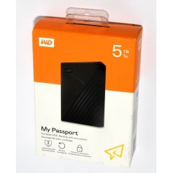 DISCO DURO EXTERNO WD MY PASSPORT 5TB PRECINTADO