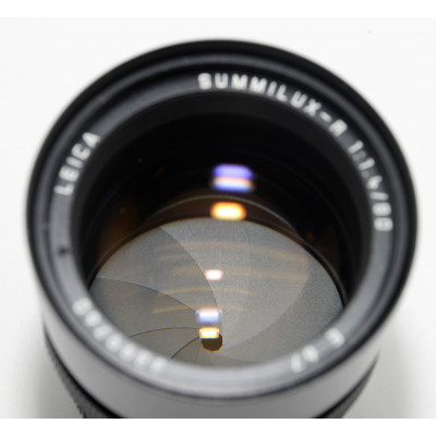 OBJETIVO LEITZ LEICA SUMMILUX-R 80MM 1.4 PARA LEICA R - 1986
