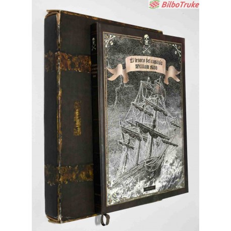 LIBRO ILUSTRADO Y DE MISTERIOS EL TESORO DEL CAPITAN KIDD