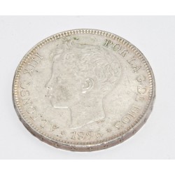 MONEDA 5 PESETAS 1896