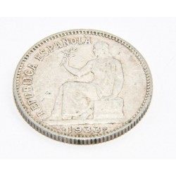 MONEDA UNA PESETA 1933 *34