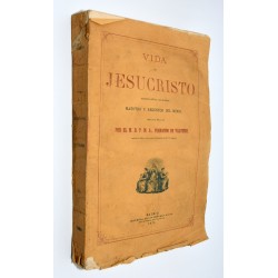 LIBRO VIDA DE JESUCRISTO - FERNANDO DE VALVERDE - 1873