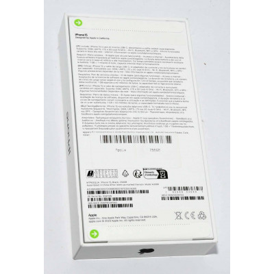 APPLE IPHONE 15 256GB NEGRO PRECINTADO