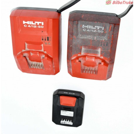 BATERIA Y 2 CARGADORES HILTI