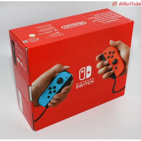 CONSOLA NINTENDO SWITCH ROJO-AZUL