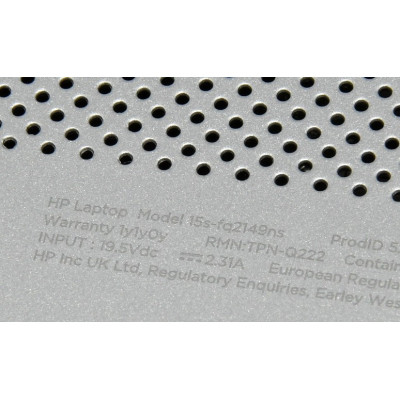 PORTATIL HP 15S-FQ2149NS / INTEL i3-1115G4 3GHz / 250GB SDD / 8GB RAM