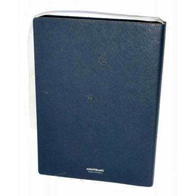 CUADERNO MONTBLANC USADO
