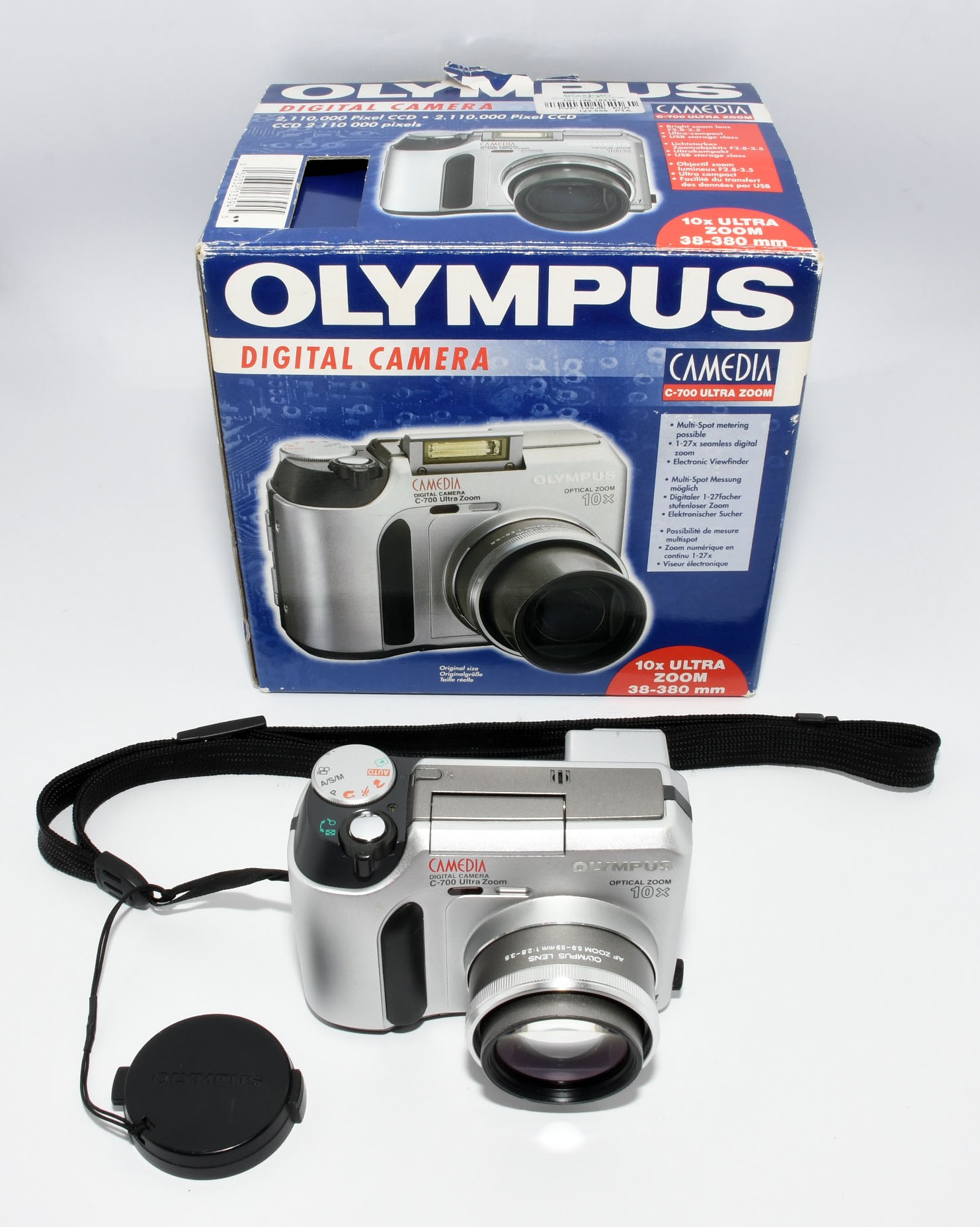 CAMARA DIGITAL COMPACTA OLYMPUS CAMEDIA C-700 | BILBOTRUKE TIENDA